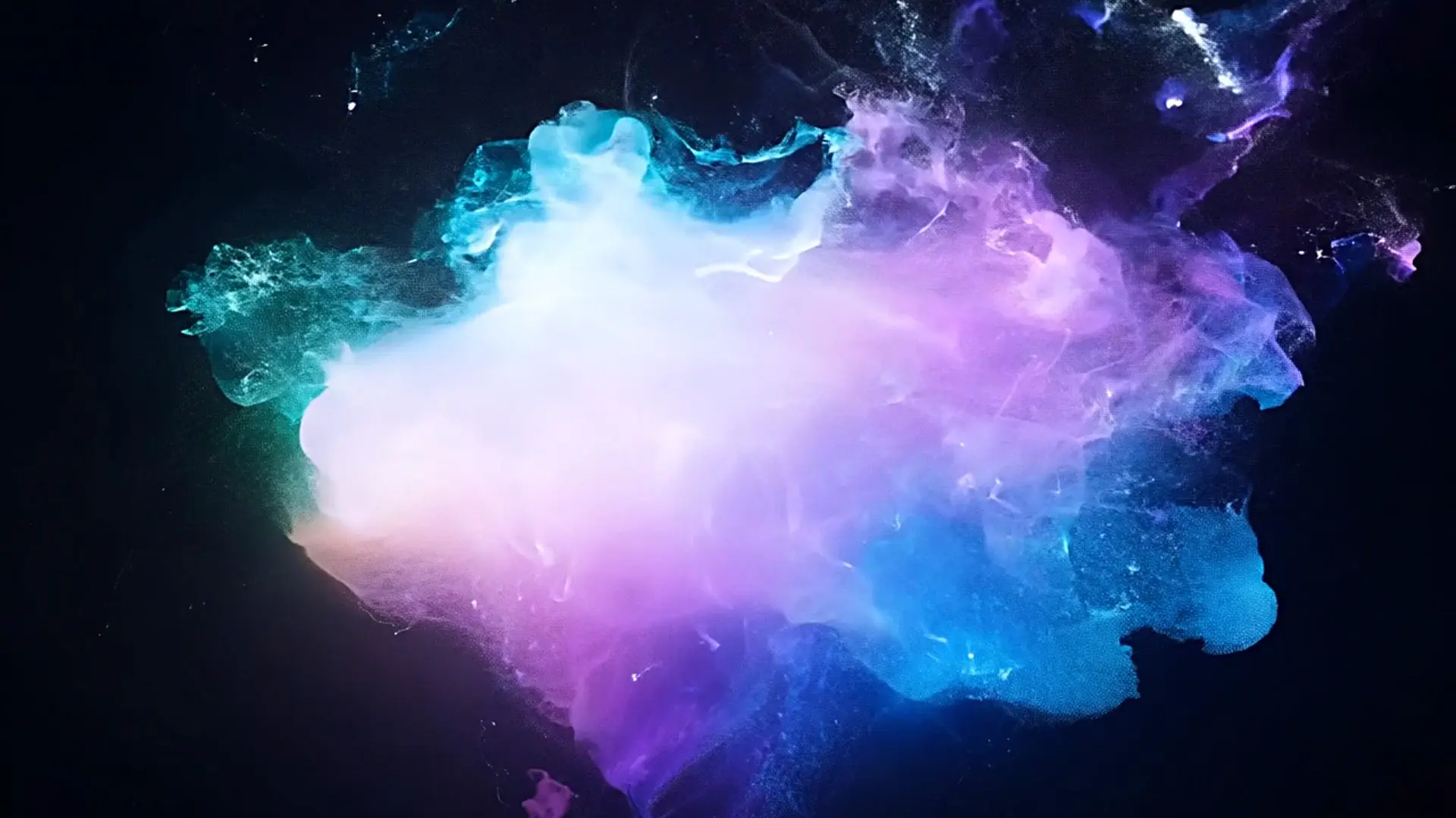 Vibrant Ink Explosion Overlay for Motion Graphic Projects